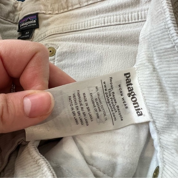Patagonia Fitted Corduroy Pant Slim Skinny Leg - Picture 6 of 12